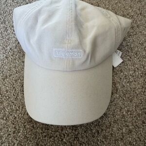 Lululemon White Cap
